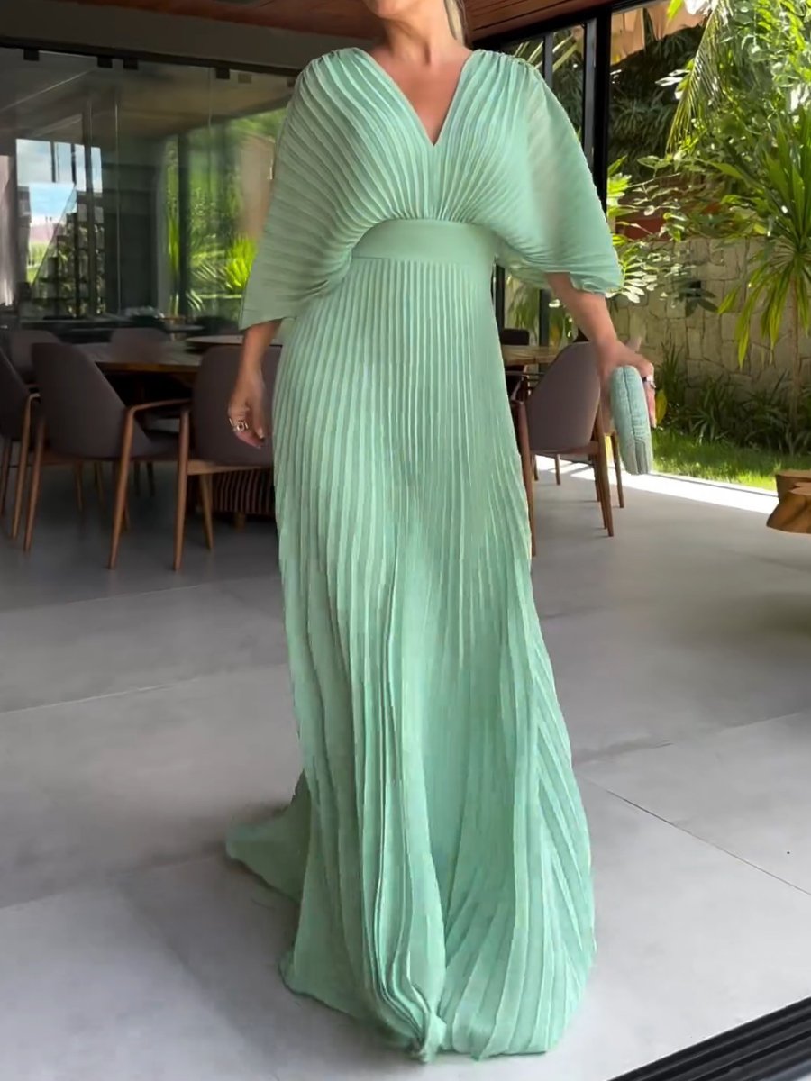 Jennifer | RIA™ Robe Maxi Canallée Flottante