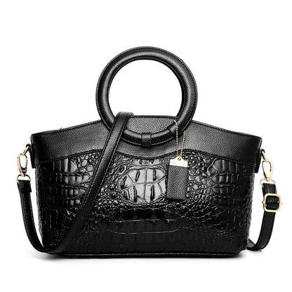 Oriana - Sac à Main Crocodile avec Dégradé Rétro