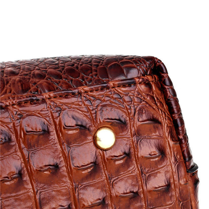 Oriana - Sac à Main Crocodile avec Dégradé Rétro