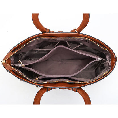 Oriana - Sac à Main Crocodile avec Dégradé Rétro