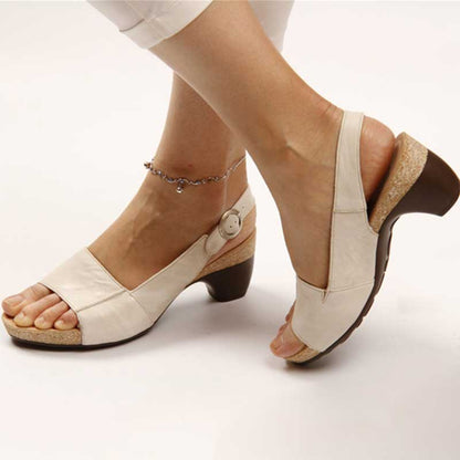 Jolene - Sandales Orthopédiques à Talons