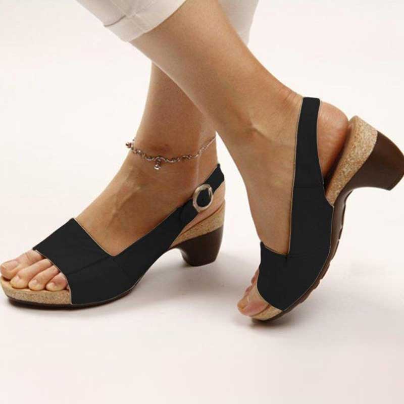 Karen - Sandales orthopédiques pour femmes avec talons
