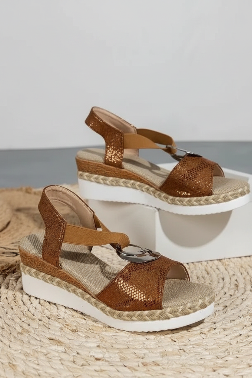 Capri | Sandales à Plateforme Élégantes et Confortables