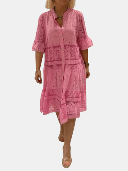 Cherylann™ | Robe Midi Fleurie