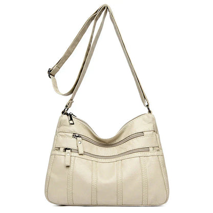 Sac à Bandoulière en Cuir Souple Nina