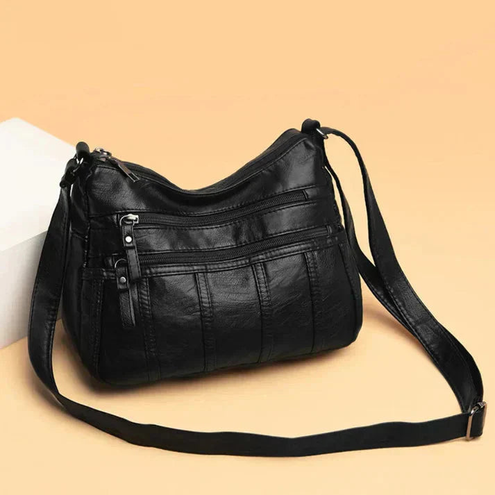 Sac à Bandoulière en Cuir Souple Nina