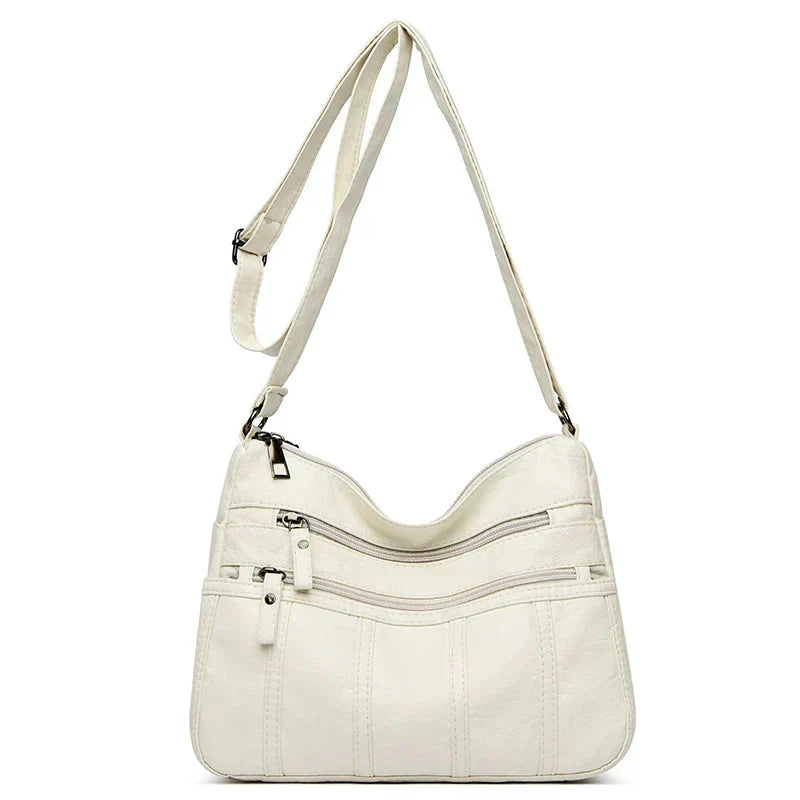 Oriana | Sac à Poche Multi-Couche en Cuir PU de Luxe