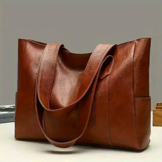 Xanthe | Sac Tote Vegan Classique de Grande Capacité