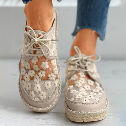 Gloria - Chaussures orthopédiques modernes et légères avec imprimé floral