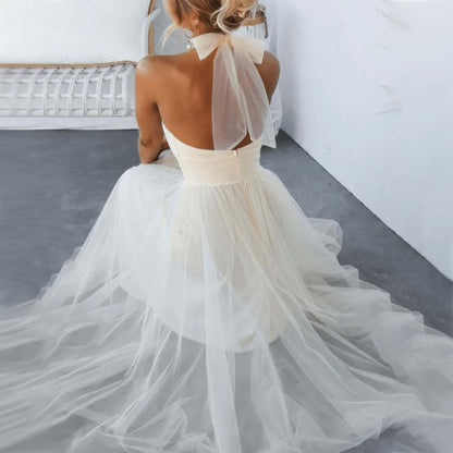 Robe Aria-Col Montant