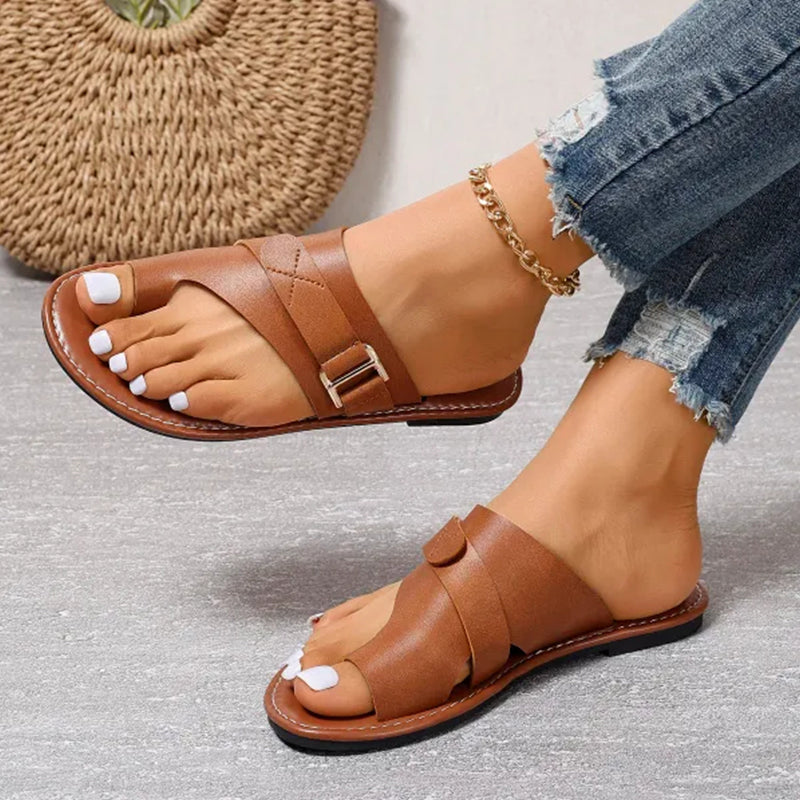 Perle - Sandales confortables pour oignons