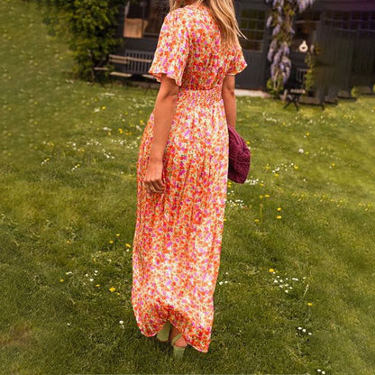 Elsie™ Robe Classique à Col en V