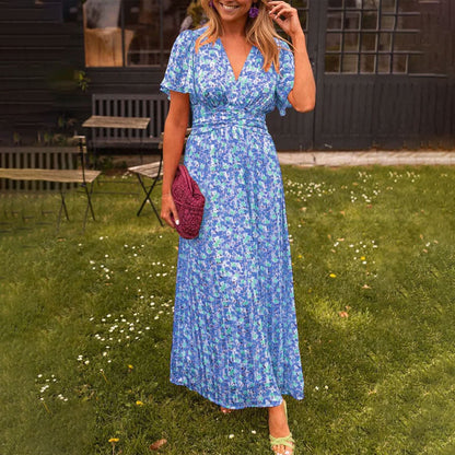 Elsie™ Robe Classique à Col en V