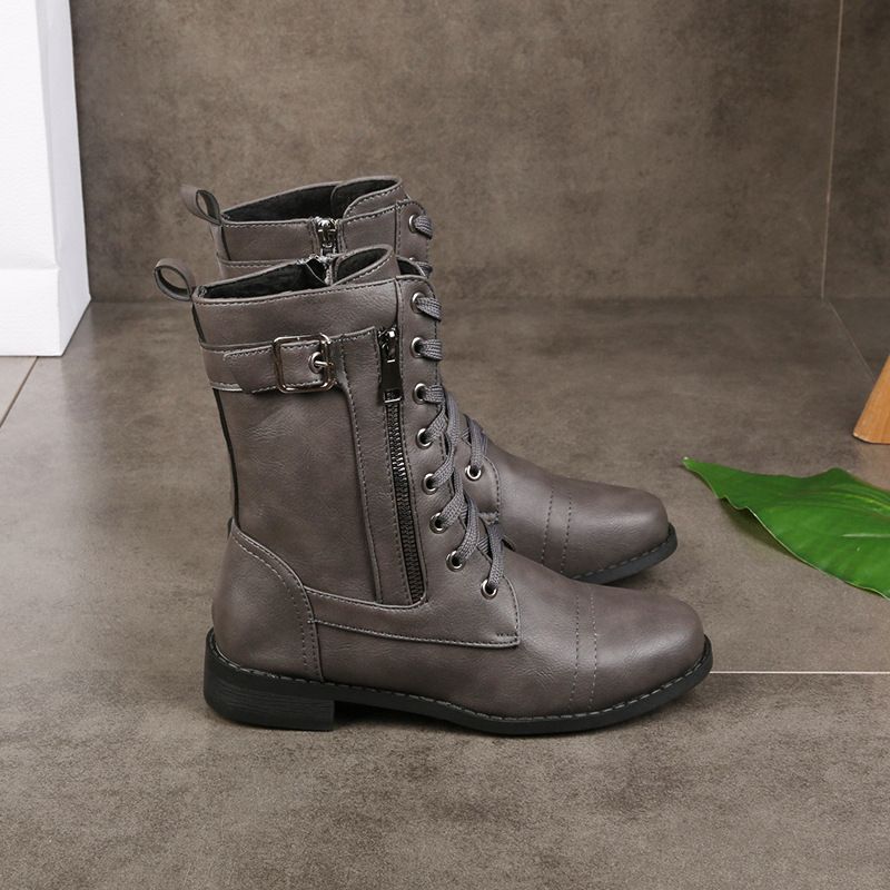 Félice - Bottes orthopédiques élégantes en cuir