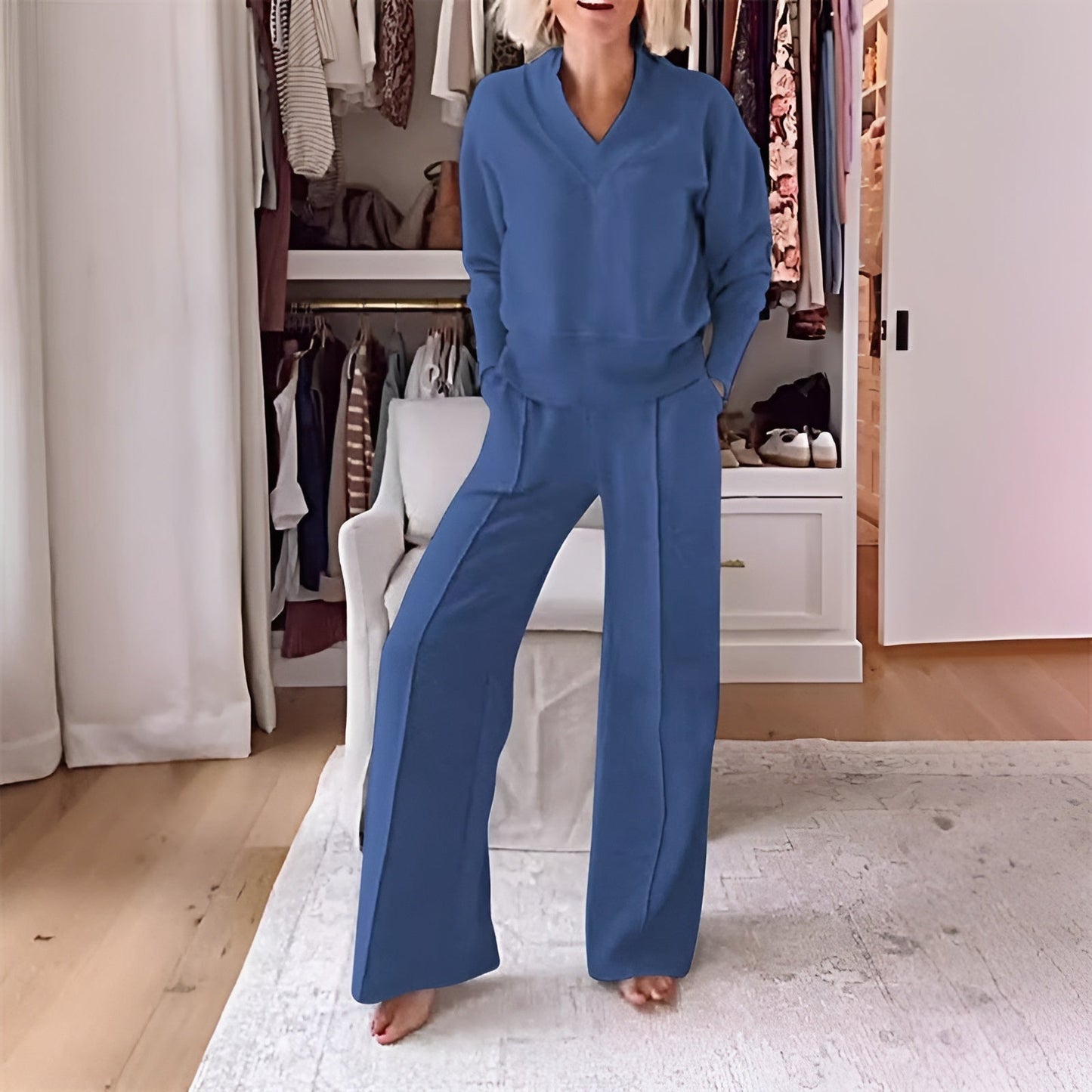 Amelia™ - Ensemble de survêtement confortable en deux pièces