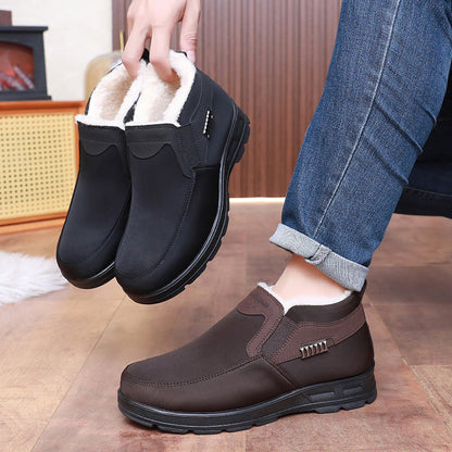 Bottes d'hiver chaudes en laine