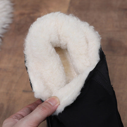 Bottes d'hiver chaudes en laine