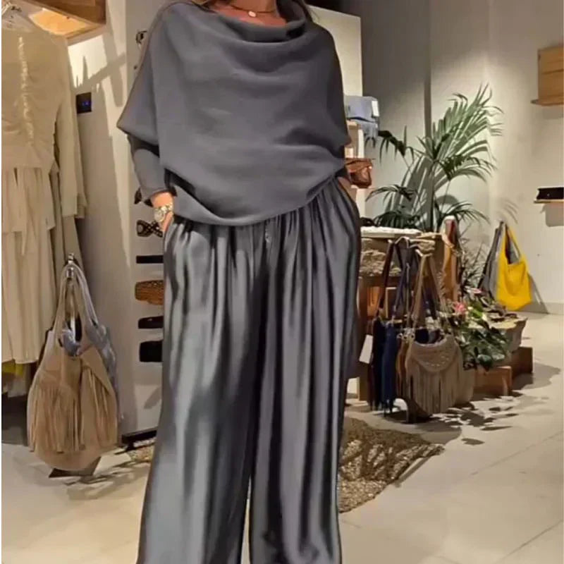 Alba | Ensemble élégant avec design décolleté Bardot