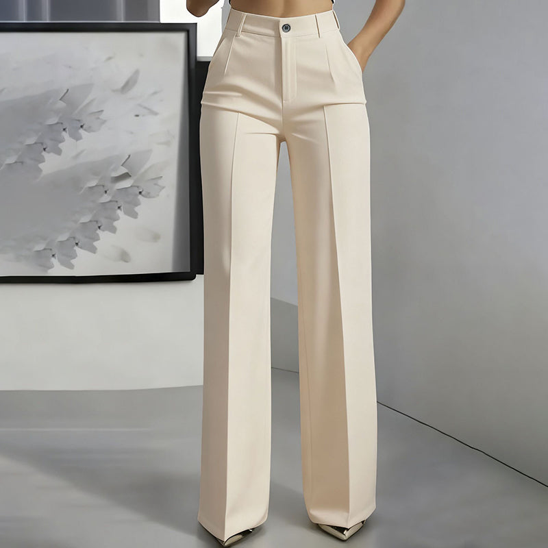 Lerin™ - Pantalon Taille Haute Élégant - Style Intemporel & Épuisé Rapidement