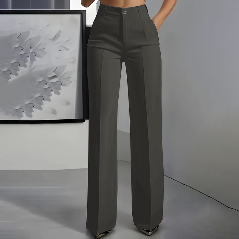 Lerin™ - Pantalon Taille Haute Élégant - Style Intemporel & Épuisé Rapidement