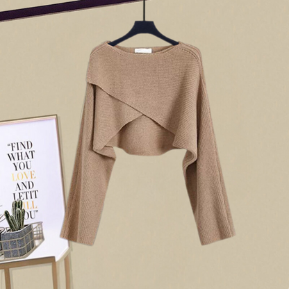 CAEVIRA – ENSEMBLE DE ROBE EN TRICOT ÉLÉGANT