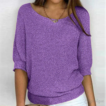 Eunice™ | Haut en Tricot Détendu