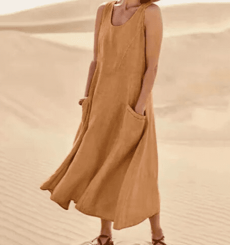 Lana™ - Robe Élégante avec Poches
