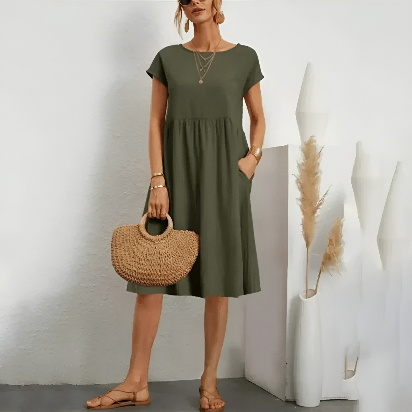 Pamela | Robe Élégante d'Été