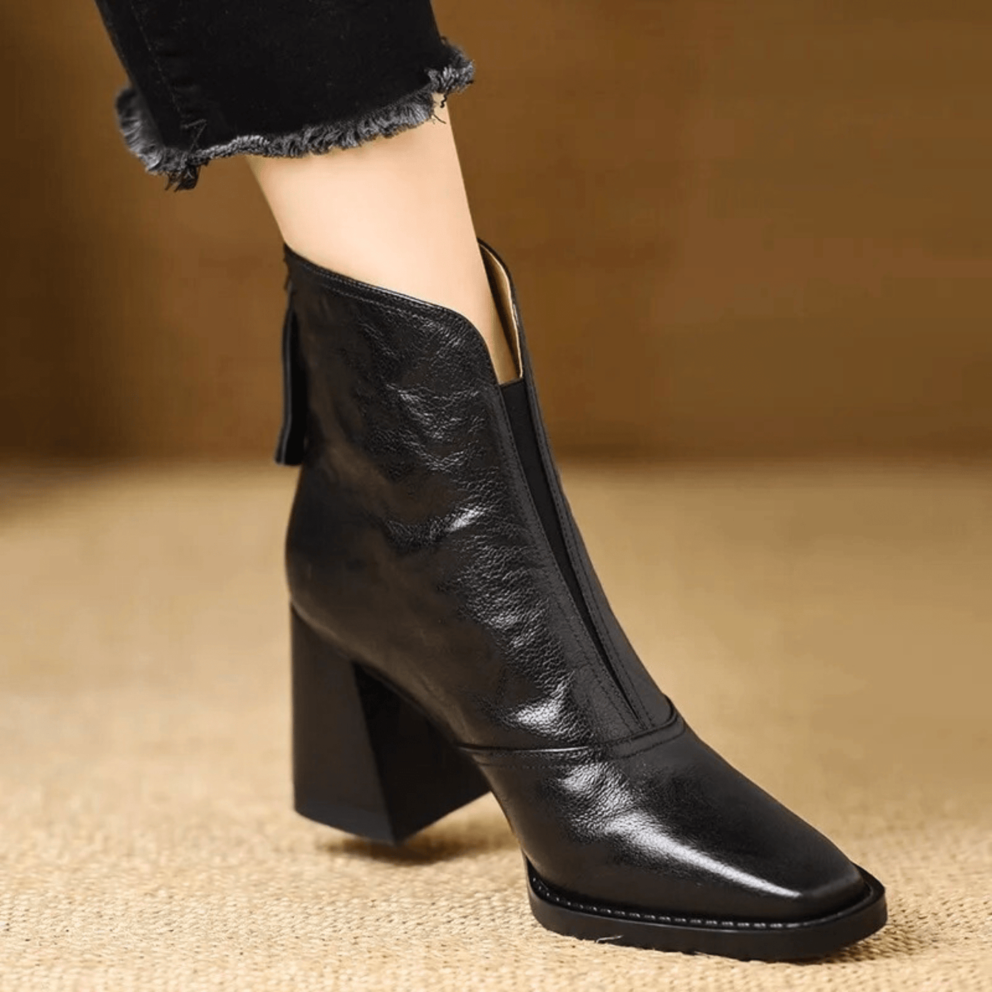Jessica - Stivaletti in Pelle Eleganti