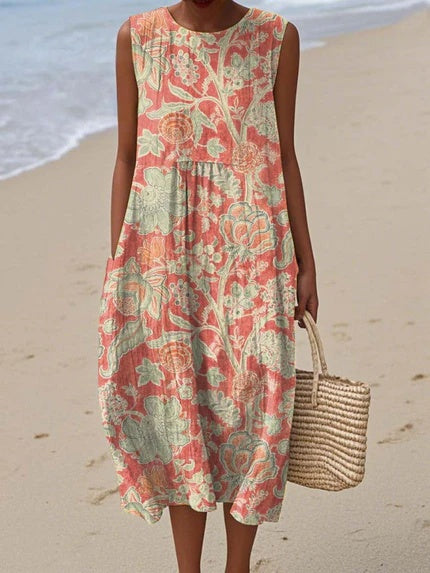 Amandine™  | Robe Florale Vintage