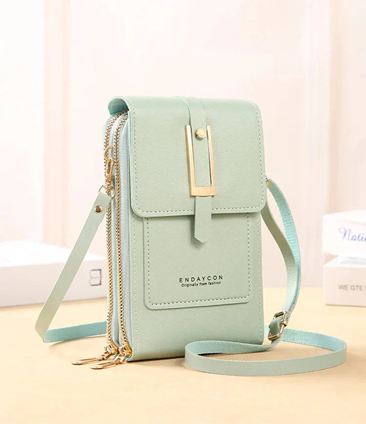 Sac à Bandoulière en Cuir pour Téléphone