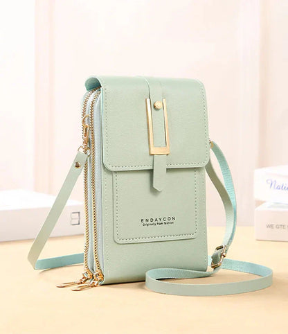 Sac à Bandoulière en Cuir pour Téléphone