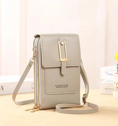 Sac à Bandoulière en Cuir pour Téléphone