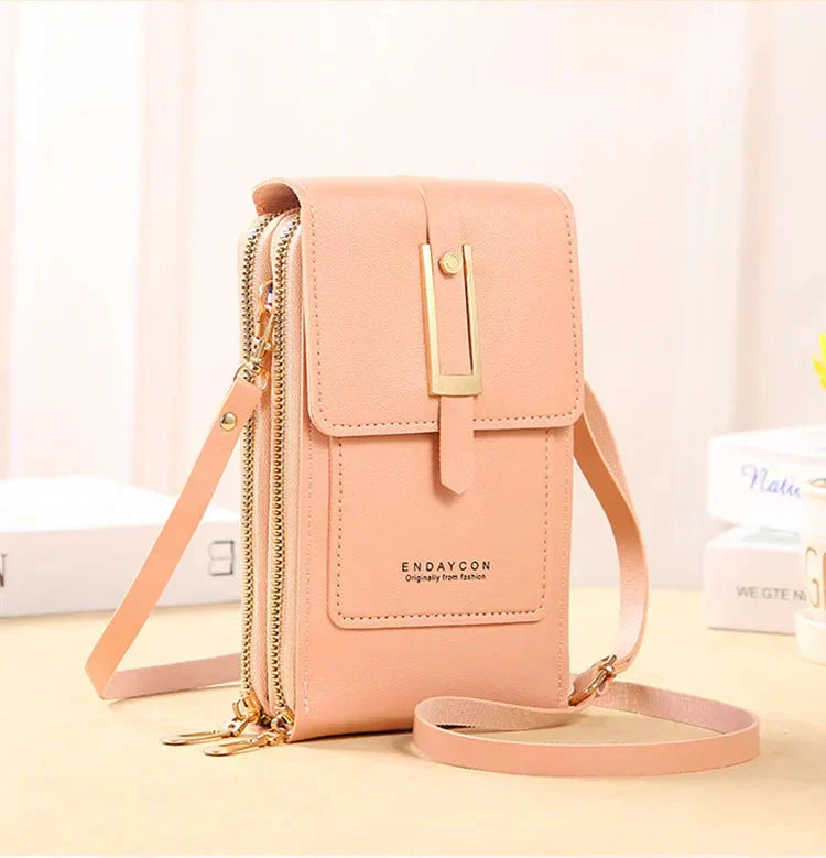 Sac à Bandoulière en Cuir pour Téléphone