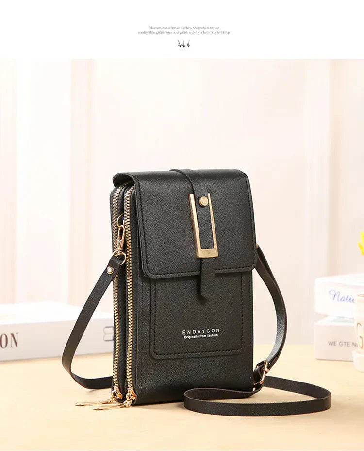 Sac à Bandoulière en Cuir pour Téléphone