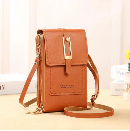 Sac à Bandoulière en Cuir pour Téléphone