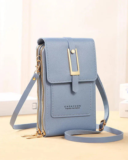 Sac à Bandoulière en Cuir pour Téléphone