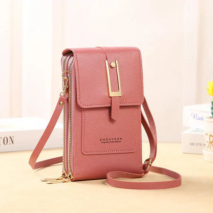 Sac à Bandoulière en Cuir pour Téléphone