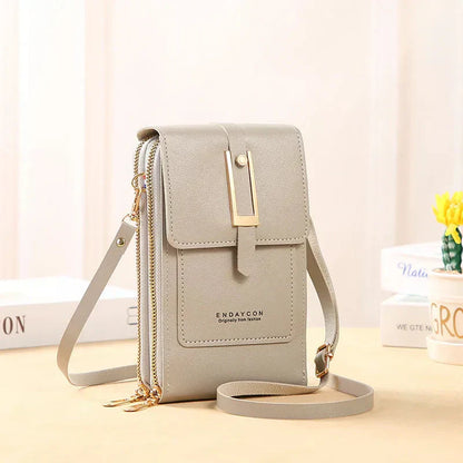 Sac à Bandoulière en Cuir pour Téléphone