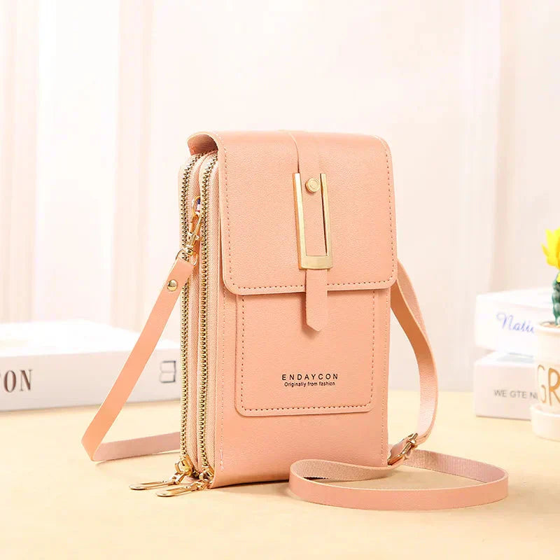 Sac à Bandoulière en Cuir pour Téléphone