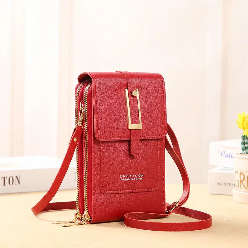 Sac à Bandoulière en Cuir pour Téléphone