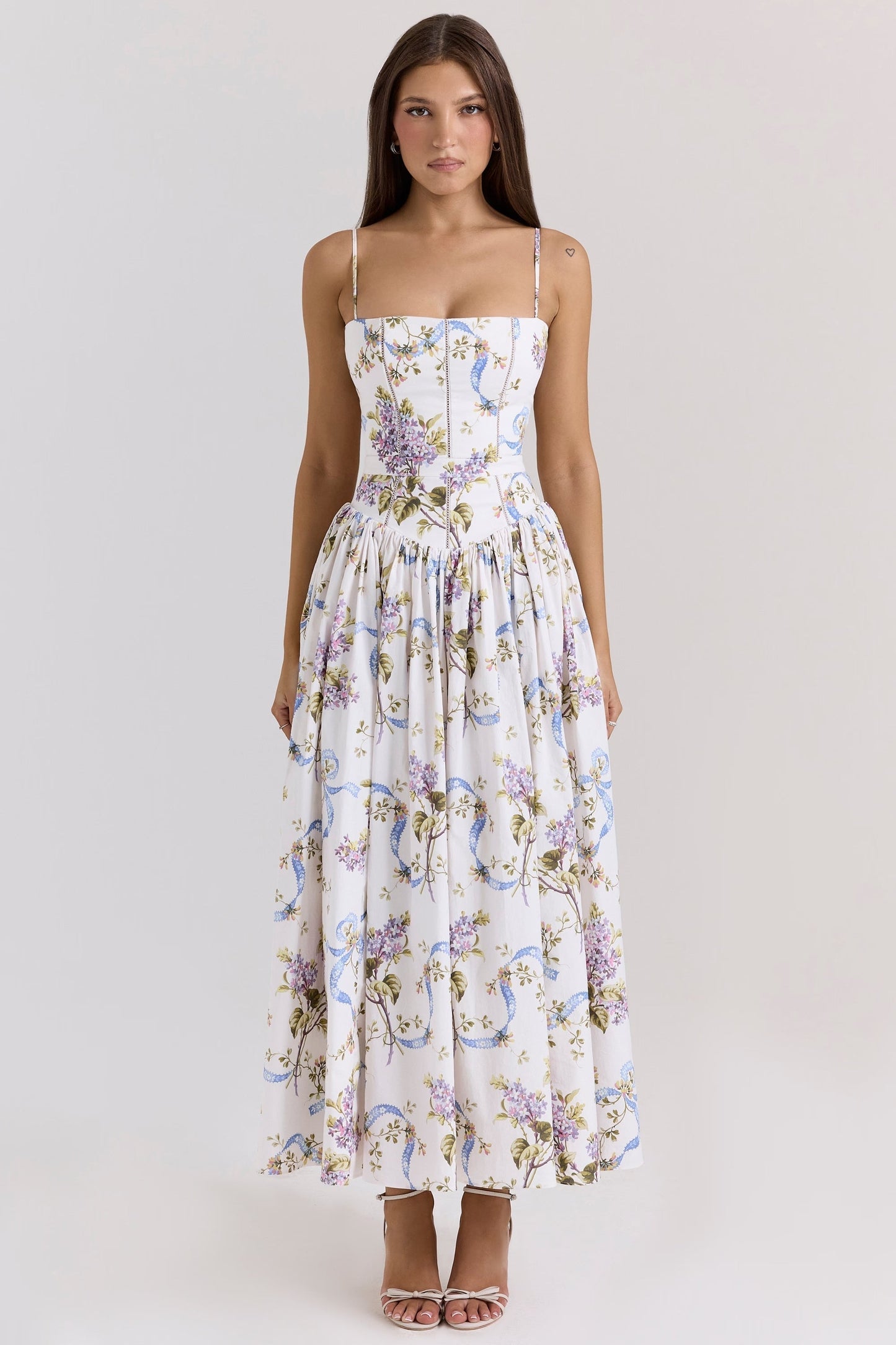 Kessara - Robe Maxi d'Été Élégante avec Bretelles Spaghetti
