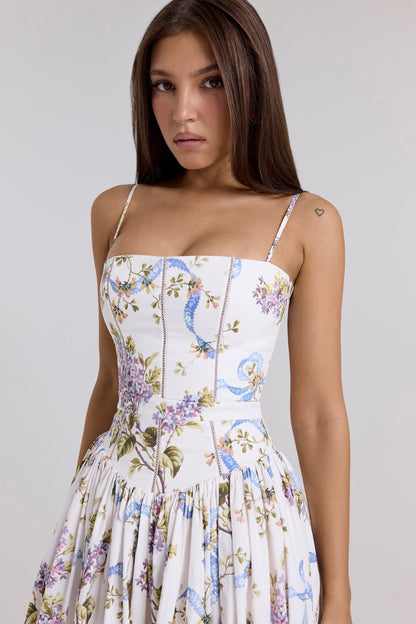 Kessara - Robe Maxi d'Été Élégante avec Bretelles Spaghetti