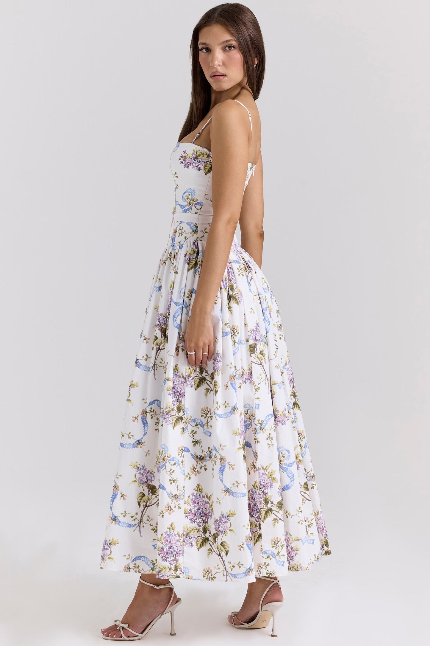 Kessara - Robe Maxi d'Été Élégante avec Bretelles Spaghetti
